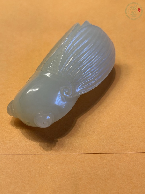 古玩玉器佩蟬真品鑒賞圖