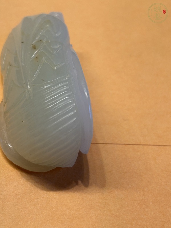 古玩玉器佩蟬真品鑒賞圖