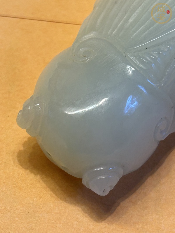 古玩玉器佩蟬真品鑒賞圖