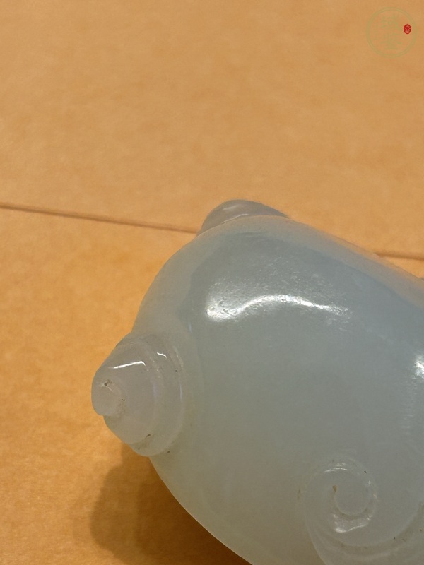 古玩玉器佩蟬真品鑒賞圖