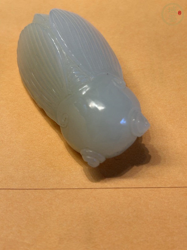 古玩玉器佩蟬真品鑒賞圖