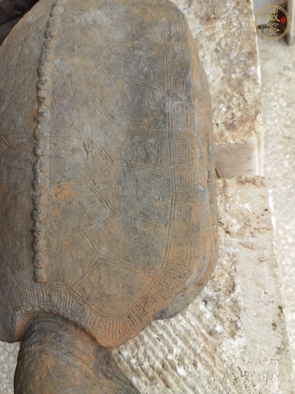 古玩雜項(xiàng)鎮(zhèn)水石龜真品鑒賞圖