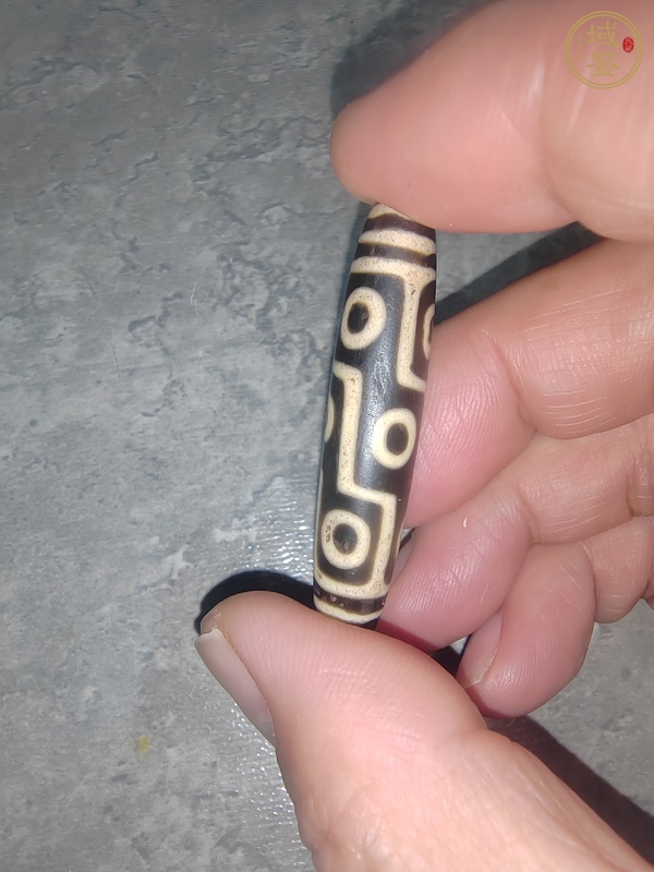 古玩玉器老料器天珠真品鑒賞圖