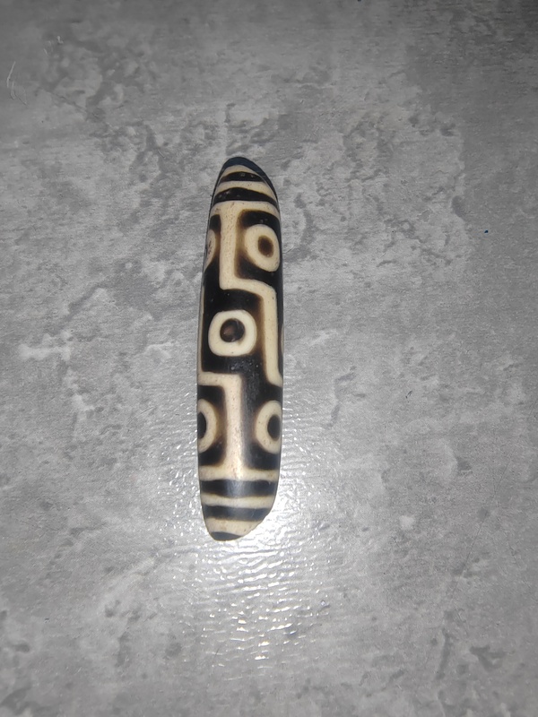 古玩玉器老料器天珠拍賣，當(dāng)前價(jià)格300元
