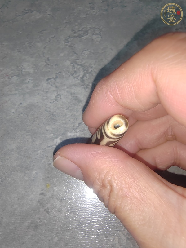 古玩玉器老料器天珠真品鑒賞圖