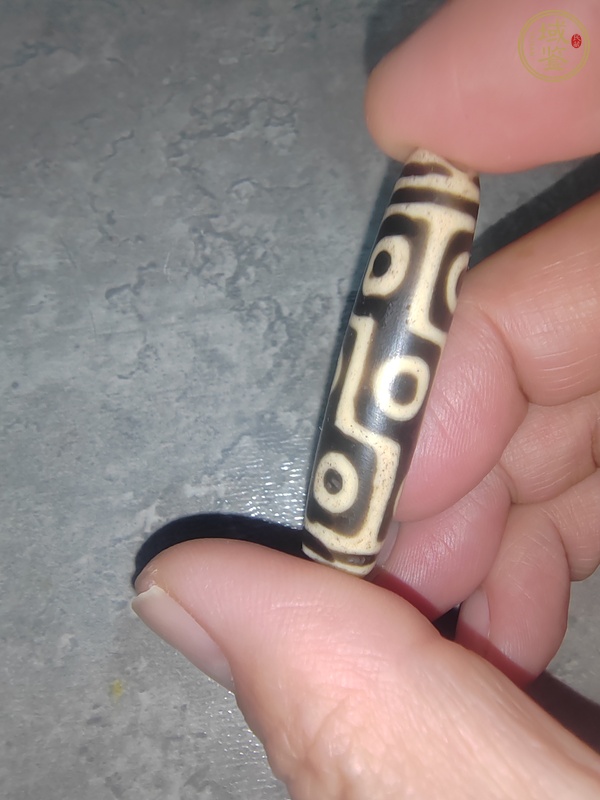 古玩玉器老料器天珠真品鑒賞圖