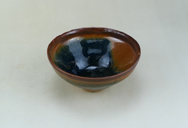 古玩轉(zhuǎn)賣精品:宋建窯柿紅釉兔毫盞（宋時(shí)名品）拍賣，當(dāng)前價(jià)格0元