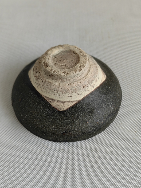 古玩陶瓷建窯系黑釉茶盞拍賣，當前價格998元