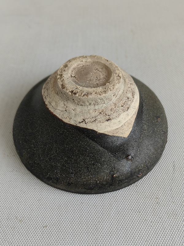 古玩陶瓷建窯系黑釉茶盞拍賣,當前價格998元