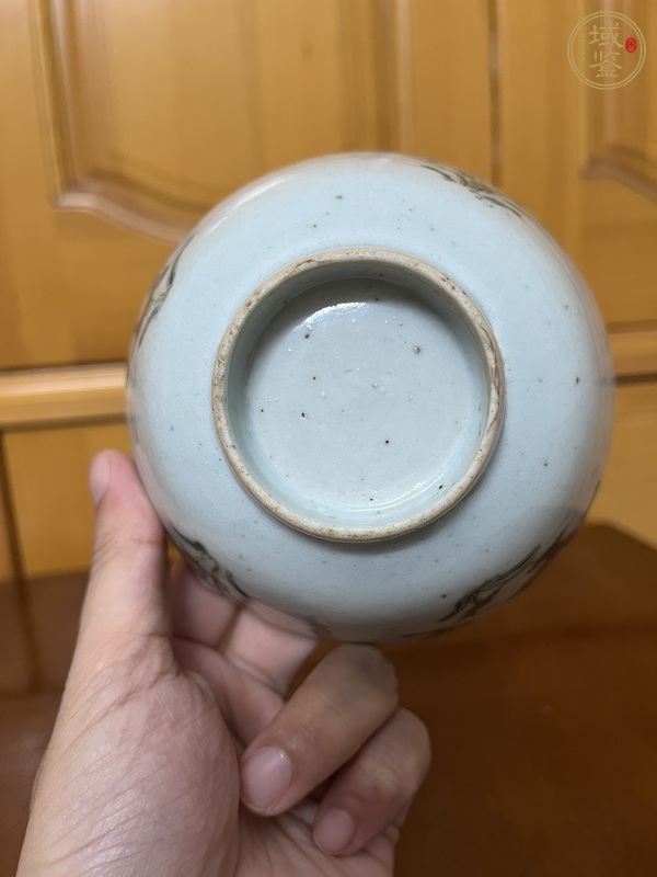 古玩陶瓷四季花卉紋粉彩碗真品鑒賞圖
