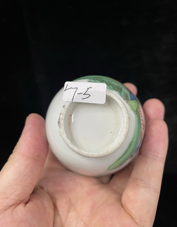 古玩陶瓷粉彩人物杯一對拍賣，當(dāng)前價格388元