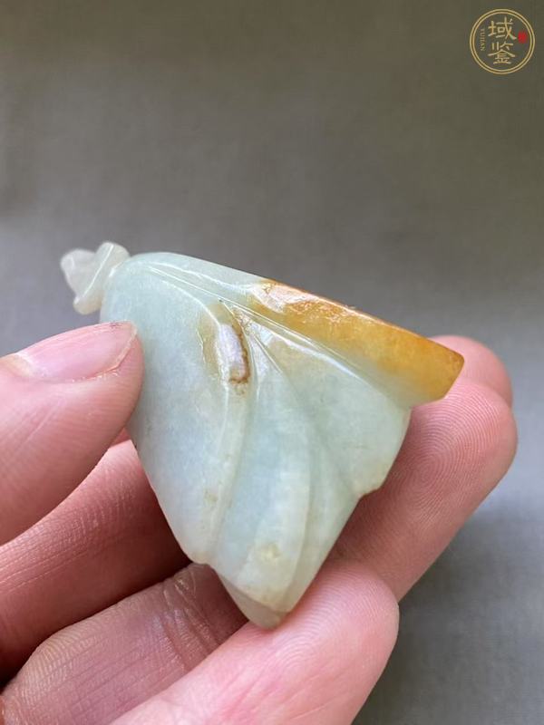 古玩玉器翡翠雕“瓜果墜”真品鑒賞圖