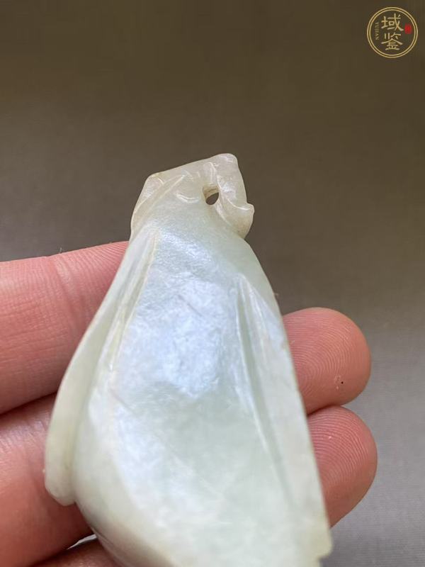 古玩玉器翡翠雕“瓜果墜”真品鑒賞圖