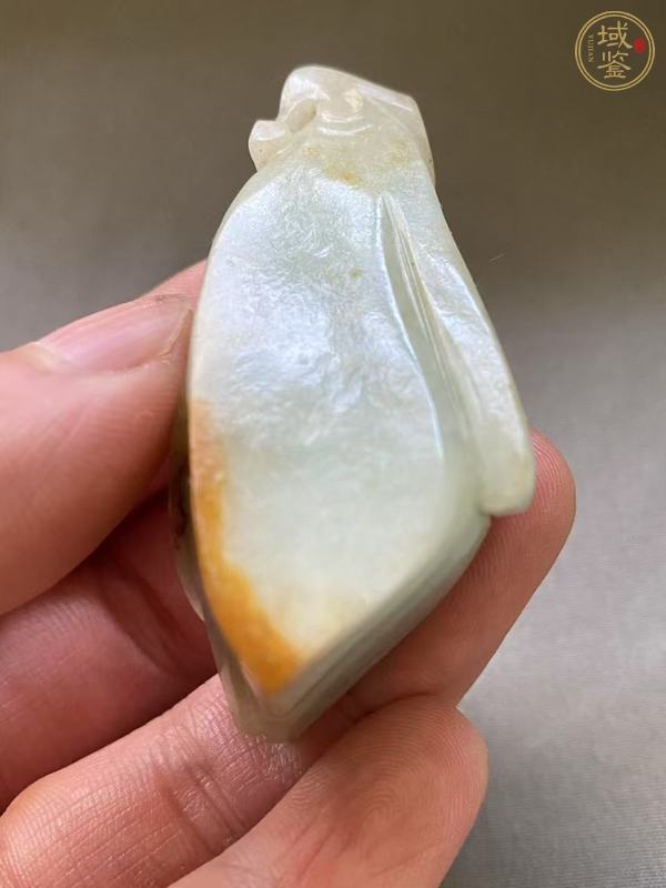 古玩玉器翡翠雕“瓜果墜”真品鑒賞圖