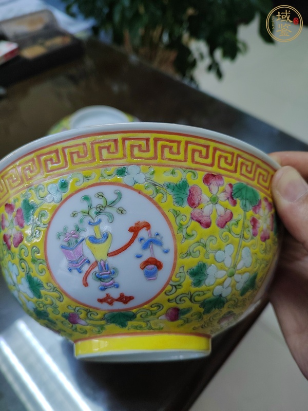 古玩陶瓷粉彩碗真品鑒賞圖