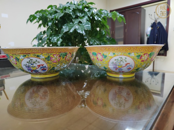 古玩陶瓷粉彩碗真品鑒賞圖