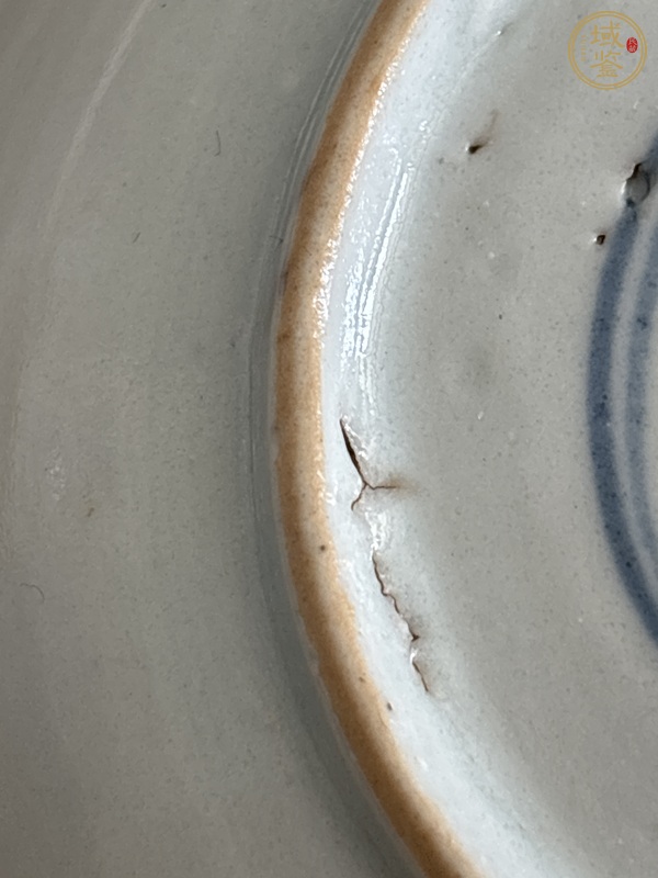 古玩陶瓷青花盤真品鑒賞圖