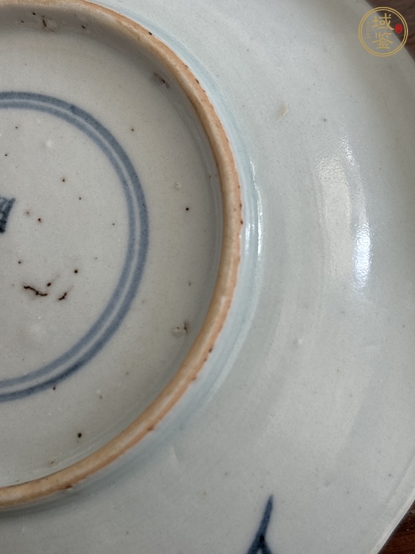 古玩陶瓷青花盤真品鑒賞圖