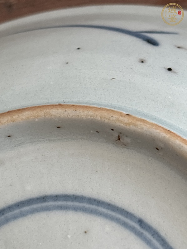 古玩陶瓷青花盤真品鑒賞圖