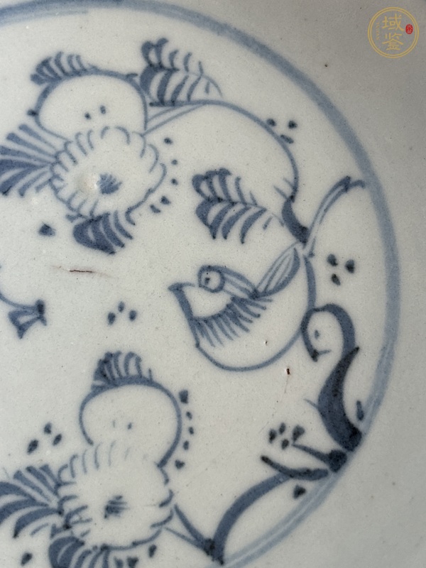 古玩陶瓷青花盤真品鑒賞圖
