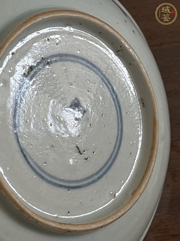 古玩陶瓷青花盤真品鑒賞圖