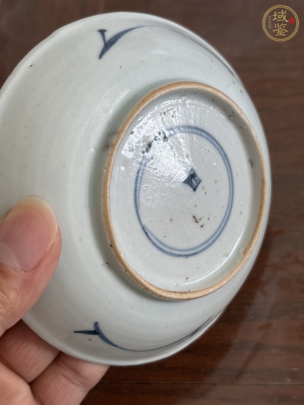 古玩陶瓷青花盤真品鑒賞圖