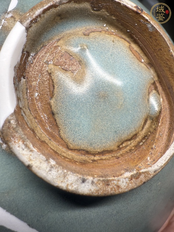 古玩陶瓷鈞瓷雞心碗真品鑒賞圖
