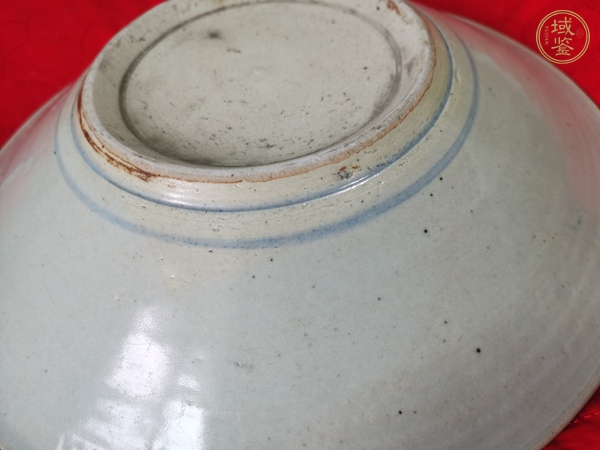 古玩陶瓷道光青花盤(pán)真品鑒賞圖