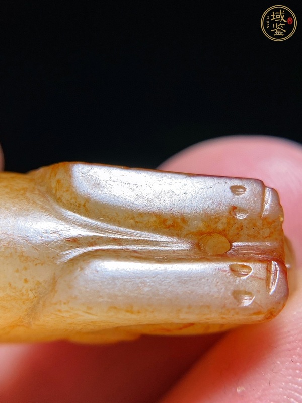 古玩玉器提油仿古“玉獸”真品鑒賞圖