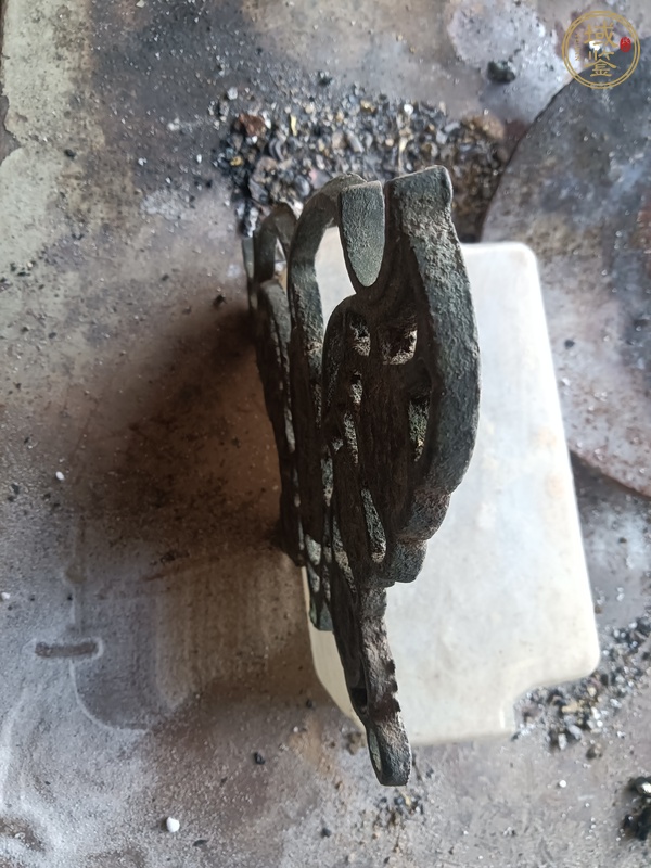 古玩銅器銅蝴蝶真品鑒賞圖