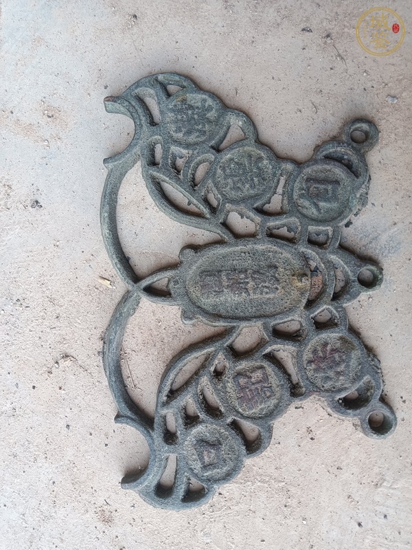 古玩銅器銅蝴蝶真品鑒賞圖