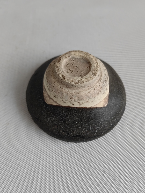 古玩陶瓷建窯系黑釉茶盞拍賣，當前價格998元