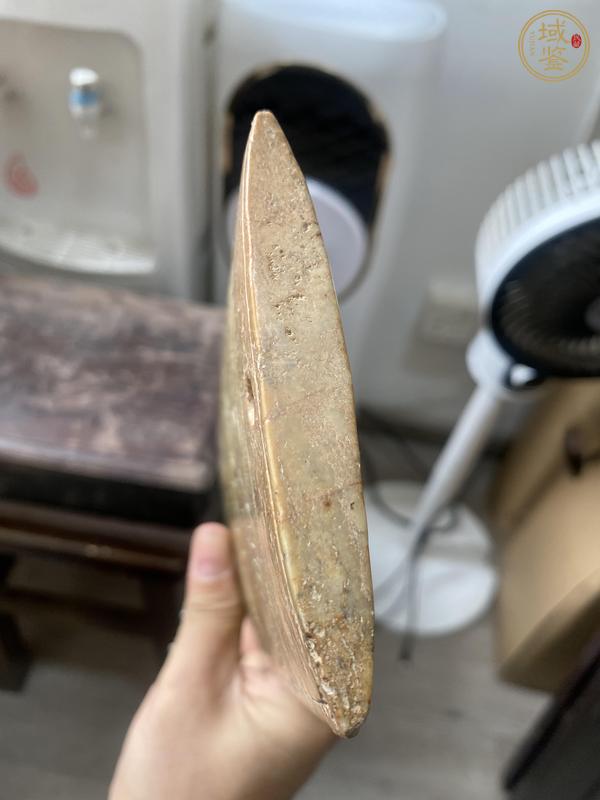 古玩玉器做舊仿古“玉鉞”真品鑒賞圖