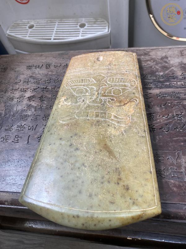 古玩玉器做舊仿古“玉鉞”真品鑒賞圖