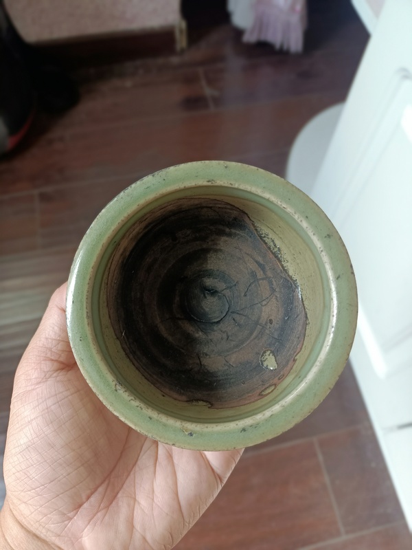 古玩陶瓷龍泉青瓷八卦爐拍賣(mài)，當(dāng)前價(jià)格1888元