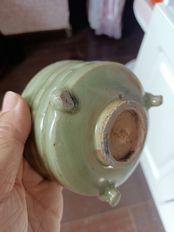 古玩陶瓷龍泉青瓷八卦爐拍賣,當前價格1888元