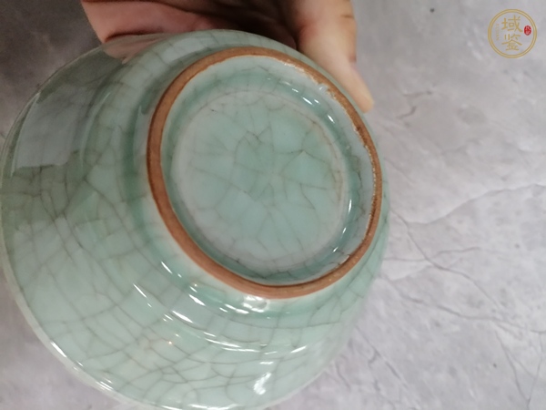 古玩陶瓷哥釉碗真品鑒賞圖