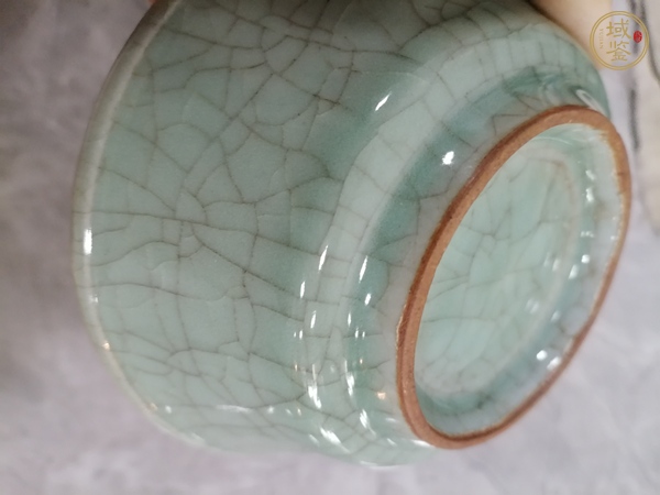 古玩陶瓷哥釉碗真品鑒賞圖