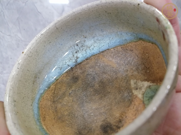 古玩陶瓷窯變碗真品鑒賞圖