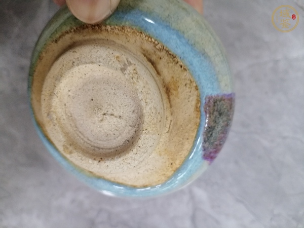 古玩陶瓷窯變碗真品鑒賞圖