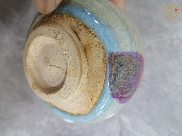 古玩陶瓷窯變碗真品鑒賞圖