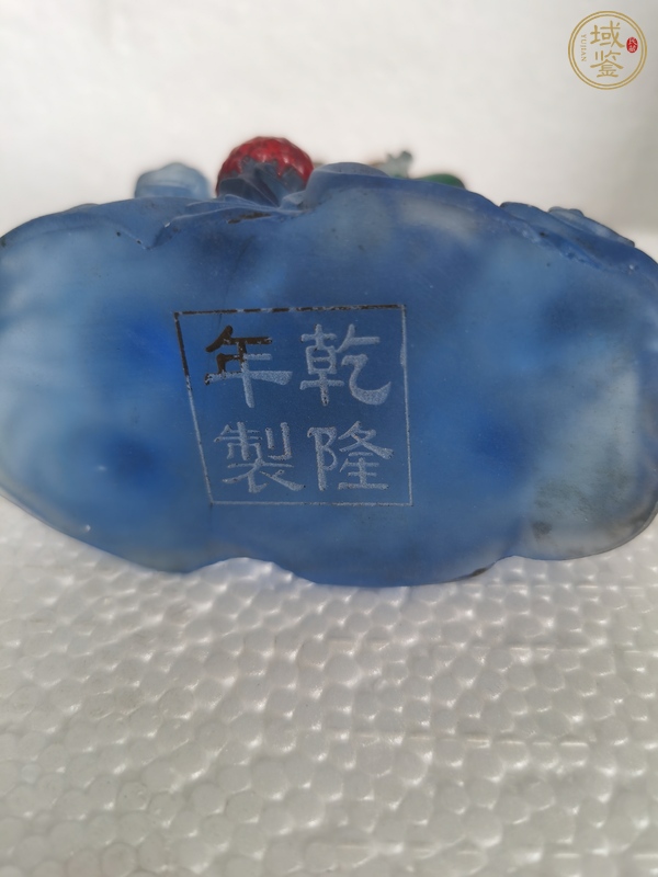 古玩雜項(xiàng)琉璃普賢、文殊菩薩模鑄佛像真品鑒賞圖