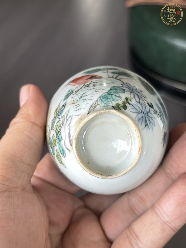 古玩陶瓷安居樂業(yè)杯真品鑒賞圖