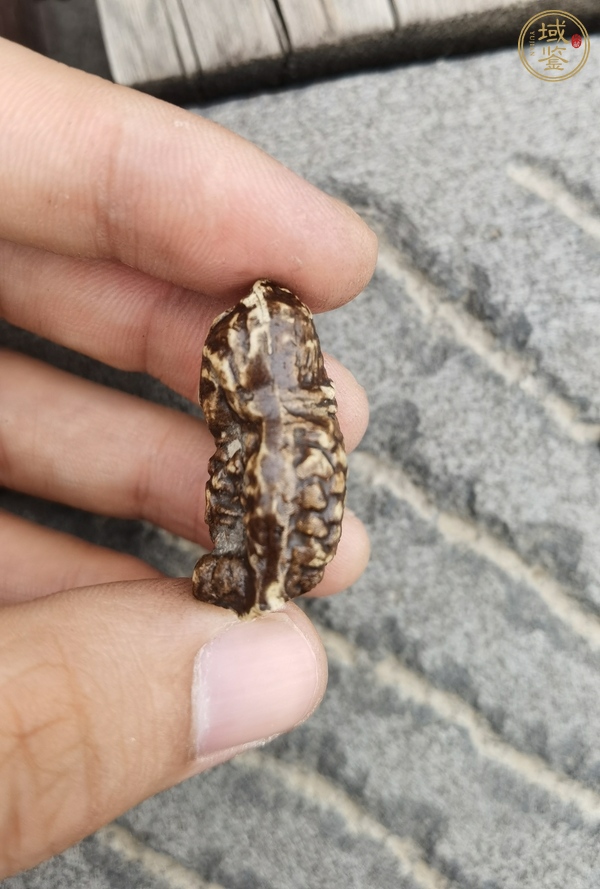 古玩陶瓷褐釉瓷塑真品鑒賞圖