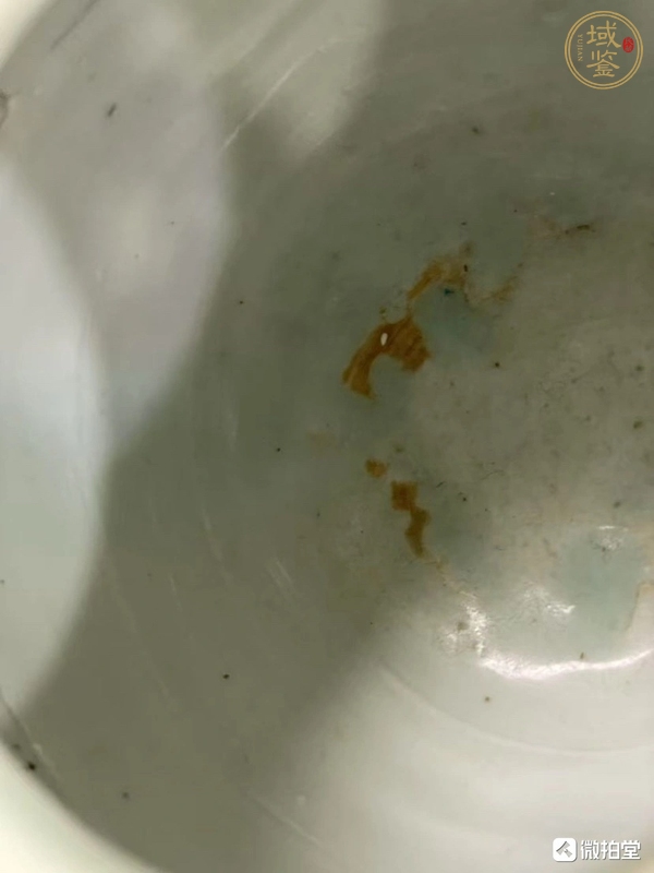 古玩陶瓷花鳥紋青花罐真品鑒賞圖
