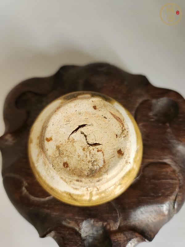 古玩陶瓷唐代黃釉水盂真品鑒賞圖