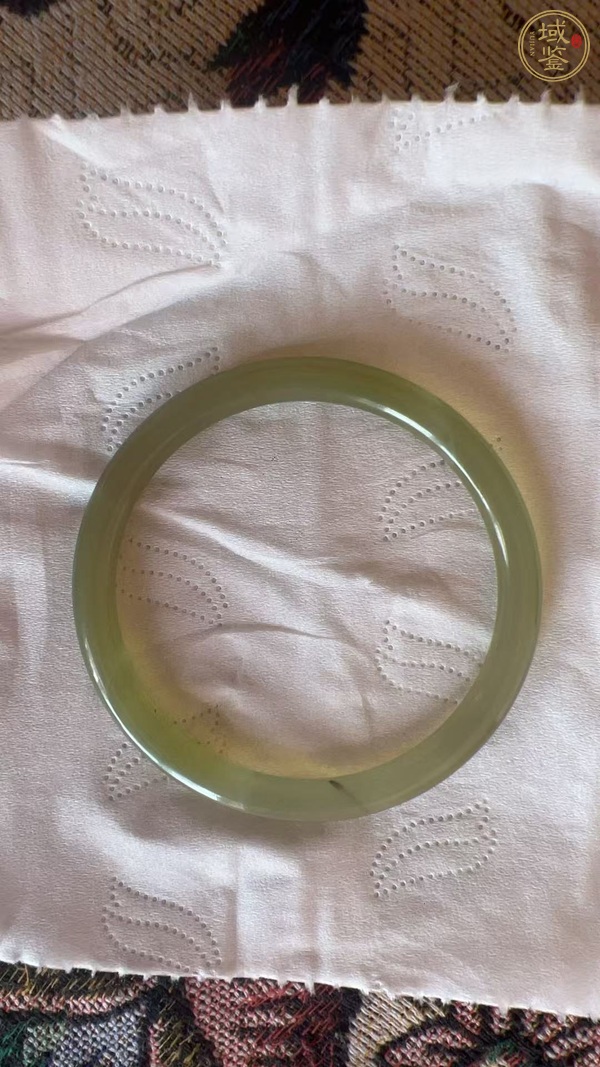 古玩玉器細(xì)條鐲子真品鑒賞圖