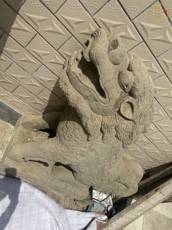古玩石獸真品鑒賞圖