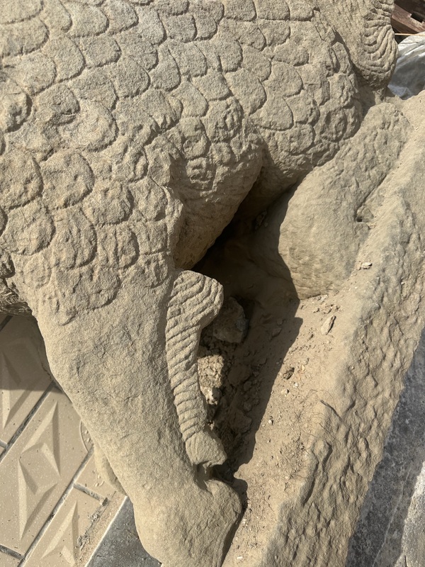 古玩雜項(xiàng)明.麒麟獸拍賣，當(dāng)前價(jià)格45000元