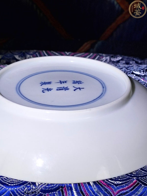古玩陶瓷【實(shí)物鑒真精品官窯單色釉】光緒·白釉盤(官)拍賣，當(dāng)前價格36800元